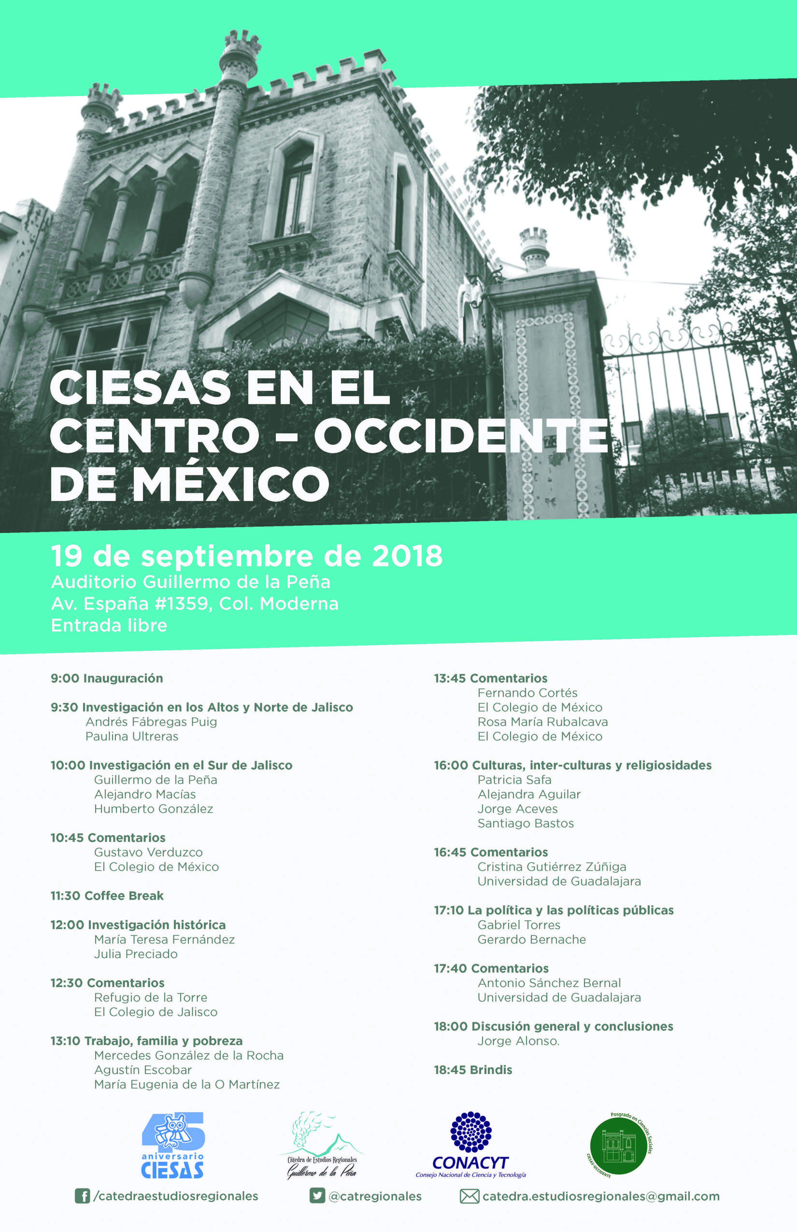CIESAS en el Centro-Occidente de México 45 años del CIESAS