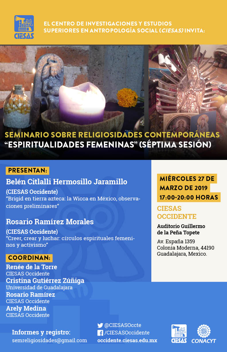 seminario religiosidades espiritualidades femeninas